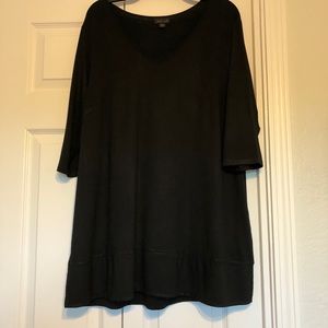 JJill Black Tunic 1X